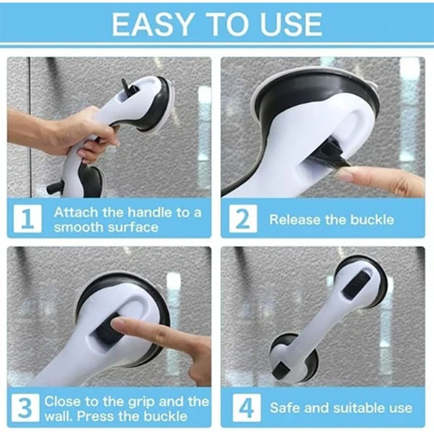 6148 Helping Handle used to give a helpful handle in case of door stuck and lack of opening it and all purposes, and can be used in mostly any kinds of places like offices and household etc - DeoDap 6148 Helping Handle used to give a helpful handle in case of door stuck and lack of opening it and all purposes, and can be used in mostly any kinds of places like offices and household etc - DeoDap
